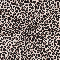 French Terry Digital Leo - beige