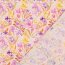 Viskose Lenzing 100% EcoVera™ Digital Aquarellblumen - pfirsich