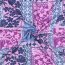 Viskose Lenzing 100% EcoVera™ Blumen PATCHWORK - lavendel