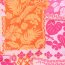 Viskose Lenzing 100% EcoVera™ Blumen PATCHWORK - fuchsia