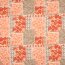 Viskose Lenzing 100% EcoVera™ Blumen PATCHWORK - pfirsich