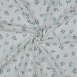 Musselin Blätter - salbei