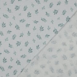 Musselin Blätter - salbei