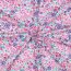 Baumwollpopeline Digital Blumen - creme