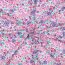Baumwollpopeline Digital Blumen - creme