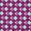 Beschichtete Baumwolle Retro Kreise - lila