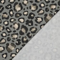 Canvas Digital Leopunkte - salbei