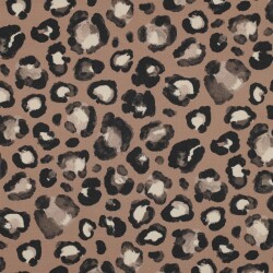 Canvas Digital Leopunkte - kamel