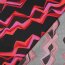Baumwollsatin abstract - DARK RED