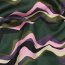 Baumwollsatin abstract - DARK GREEN