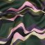 Baumwollsatin abstract - DARK GREEN