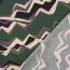 Baumwollsatin abstract - DARK GREEN