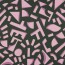 Baumwollsatin Geometrische Formen - dunkelgrün