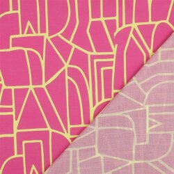 Baumwollvoile Stadt| Nerida Hansen - pink