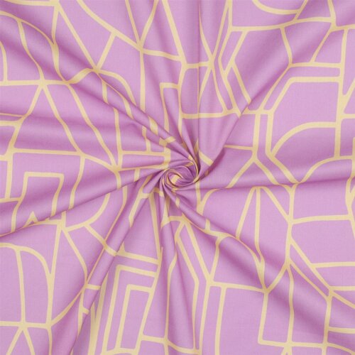 Baumwollvoile Stadt | Nerida Hansen - softlavendel