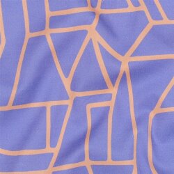 Baumwollvoile Stadt | Nerida Hansen - jeansblau