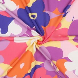 Viskose Lenzing 100% EcoVera™ bunte Blumenwelt |...
