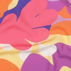 Viskose Lenzing 100% EcoVera™ bunte Blumenwelt |...