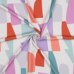 Viskose Lenzing 100% EcoVera™ bunte Formen | Nerida...