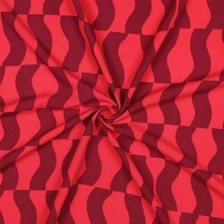 Viskose Lenzing 100% EcoVera™ Grafik - kirsche