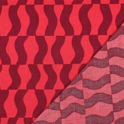 Viskose Lenzing 100% EcoVera™ Grafik - kirsche