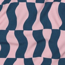 Viskose Lenzing 100% EcoVera™ Grafik - perlrosa