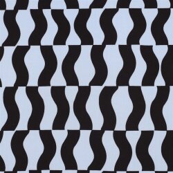 Viskose Lenzing 100% EcoVera™ Grafik - helllavendelblau