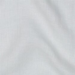 Leinen Leicht 100% Premium Uni - weiß