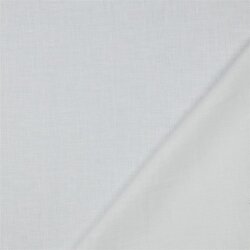Leinen Leicht 100% Premium Uni - weiß