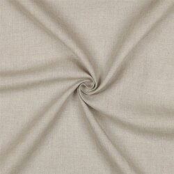 Leinen Leicht 100% Premium Uni - natur/natur