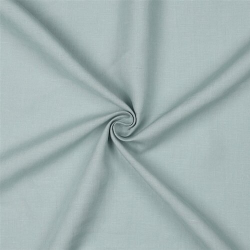 Leinen Leicht 100% Premium Uni - hellblau