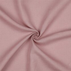 Leinen Leicht 100% Premium Uni - antikrosa