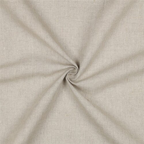 Leinen Mittel 100% Premium Uni - natur/natur