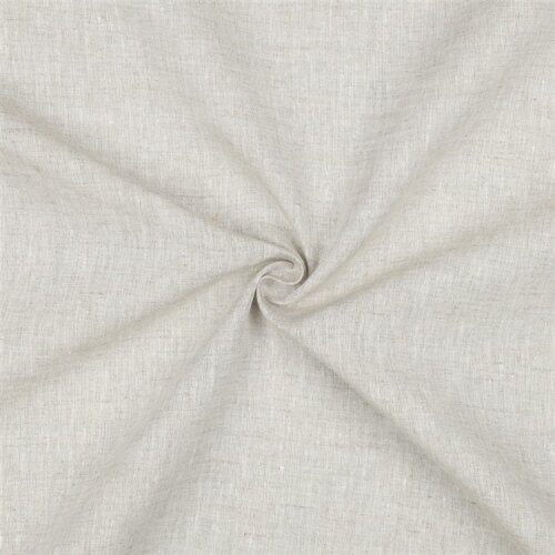 Leinen Mittel 100% Premium Uni - creme/natur