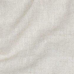 Leinen Mittel 100% Premium Uni - creme/natur