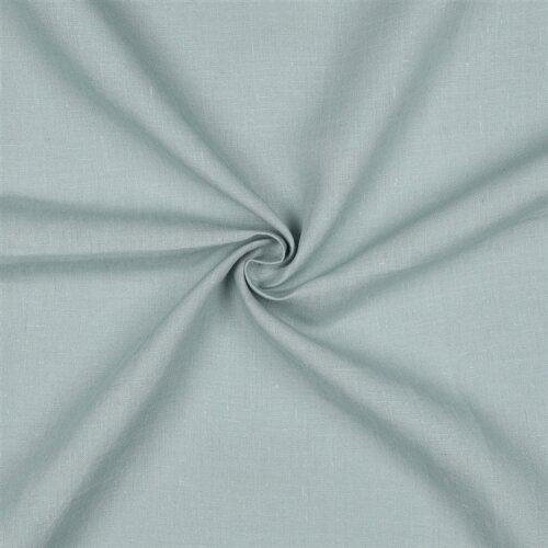 Leinen Mittel 100% Premium Uni - hellblau