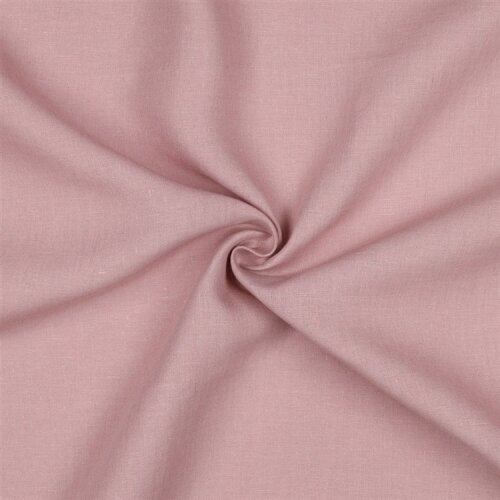 Leinen Mittel 100% Premium Uni - antikrosa
