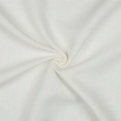Leinen schwer 100% Premium Uni - creme