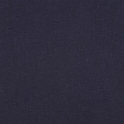 Leinen schwer 100% Premium Uni - dunkelblau