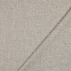 Leinen schwer 100% Premium Uni - natur/natur