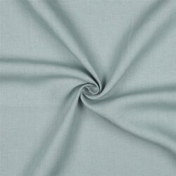 Leinen schwer 100% Premium Uni - hellblau