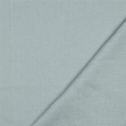 Leinen schwer 100% Premium Uni - hellblau