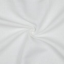 Leinen sehr schwer 100% Premium Uni - weiß
