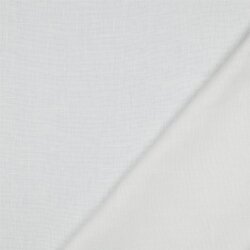 Leinen sehr schwer 100% Premium Uni - weiß