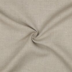 Leinen sehr schwer 100% Premium Uni - natur/ natur