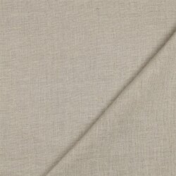 Leinen sehr schwer 100% Premium Uni - natur/ natur