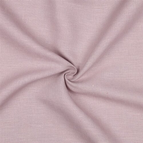 Leinen sehr schwer 100% Premium Uni - hellmalve