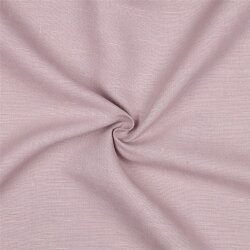 Leinen sehr schwer 100% Premium Uni - hellmalve