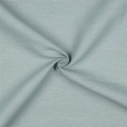 Leinen sehr schwer 100% Premium Uni - hellblau