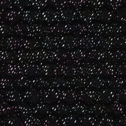Steppstoff Glitzer bunte Sprenkel- schwarz